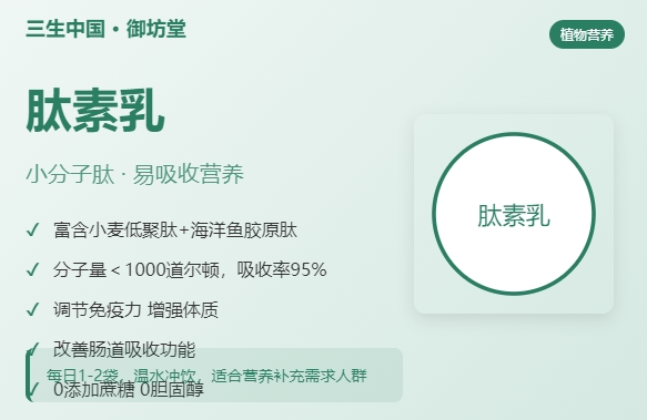 三生中国：肽素乳有效果吗？已全面解答