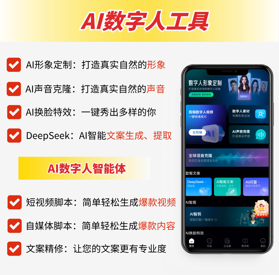 AI数字人工具